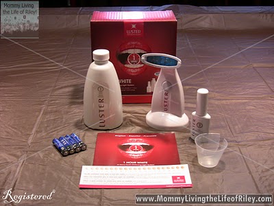 Luster Premium White 1-Hour White At Home Tooth Whitening Light System