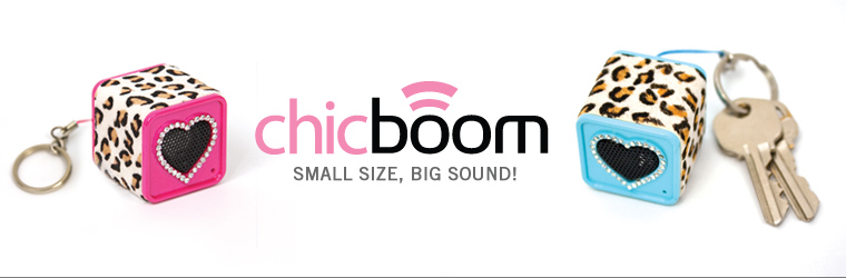 chicBuds chicboom Keychain Speaker