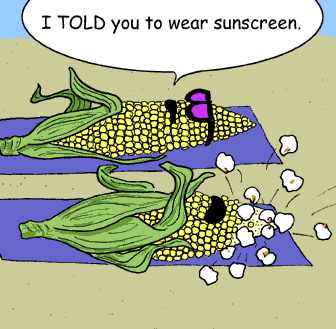I Told You to Wear Sunscreen!