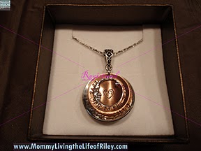 The Pretty Peacock Love You to the Moon Pendant