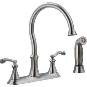 Delta Faucet Vessona Kitchen Faucet in Brilliance Stainless