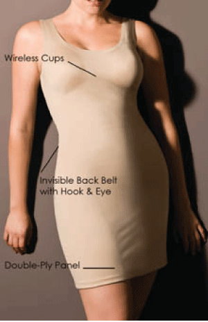 Annette Adjustable Shapewear Shaper Slip Diva Defined D-105