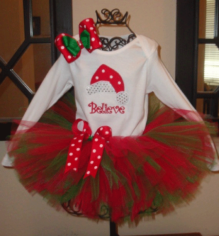 Believe Tutu Set from Glitz & Glam Bowtique