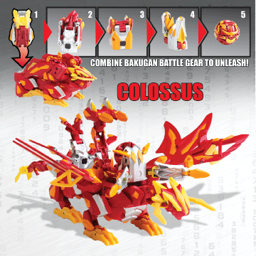 Spin Master Bakugan Dragonoid Colossus