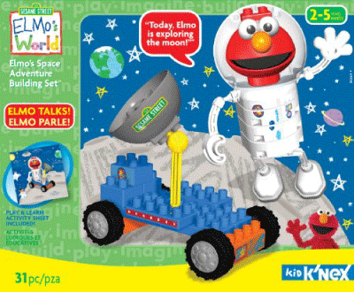 K'NEX Elmo's Space Adventure Building Set