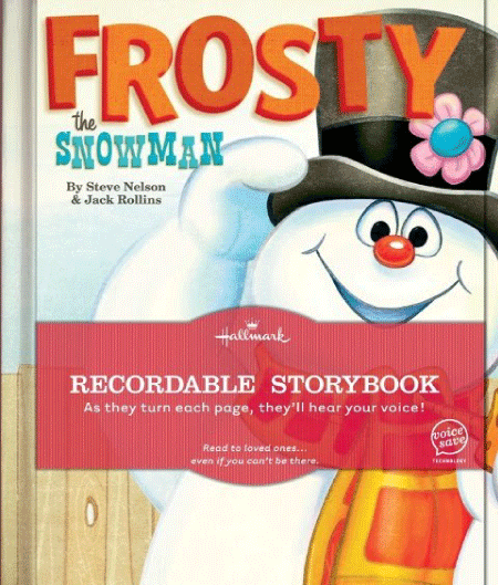 The Frosty the Snowman book from Hallmark was constructed of very thick 