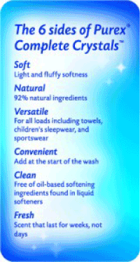 Purex Complete Crystals Softener