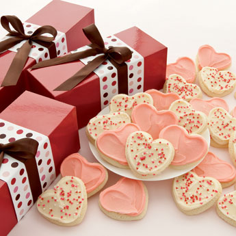 Cheryl's Frosted Hearts Valentine Gift Box