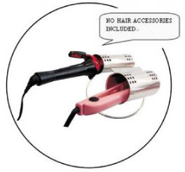 Cool Care Counter Top Curling Iron Holder