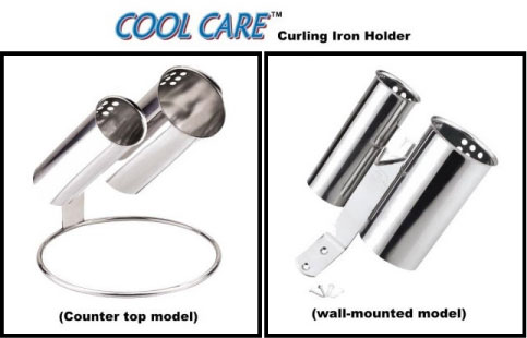 Cool Care Counter Top Curling Iron Holder