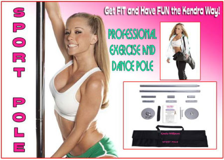 Kendra Wilkinson Signature Sport Pole from X-Pole