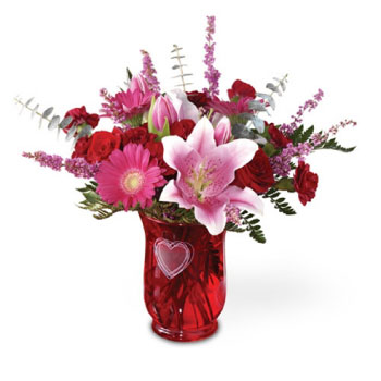 You're In My Heart Flower Arrangement from Bloom Avenue