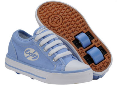 Heelys HX2 Jazzy Vista Blue/White Skate Shoes