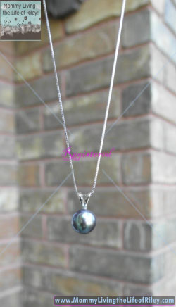 Pure Pearls Black Freshwater Classic Pearl Pendant