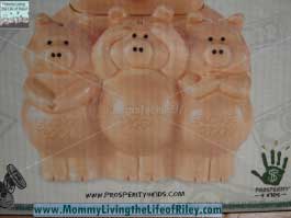 Prosperity 4 Kids Money Mama & The Three Little Pigs Bank 