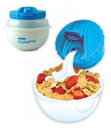 Cool Gear International EZ-Freeze StayFit Deluxe Cereal Kit