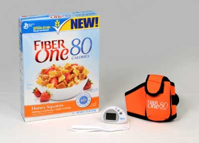 Fiber One 80 Calories Cereal Prize Pack