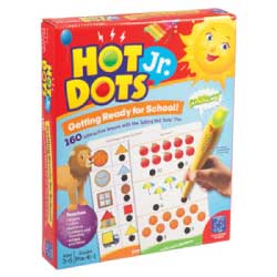 Educational Insights Hot Dots Jr. Getting Ready for School Set