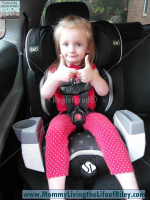 Safety 1st S1 Rumi Air Harnessed Booster Car Seat