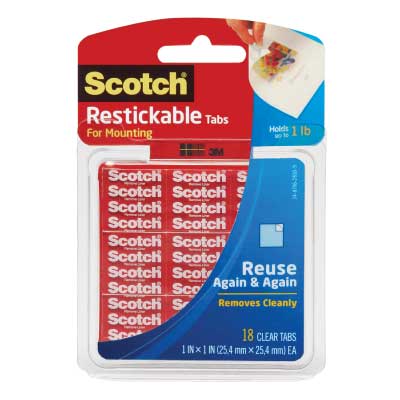 Scotch Restickable Tabs