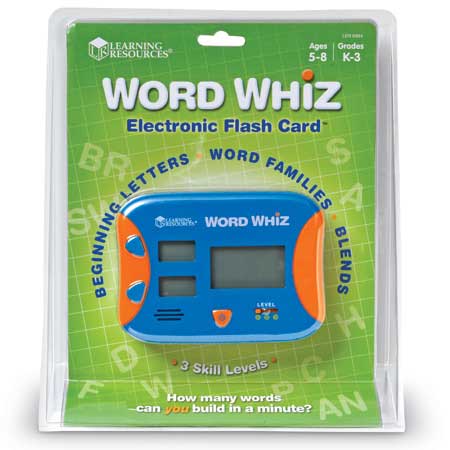 Learning Resources Word Whiz Electronic Flash Card