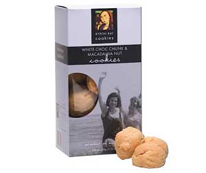 Byron Bay Cookie Company White Chocolate Chunk & Macadamia Nut Cookies