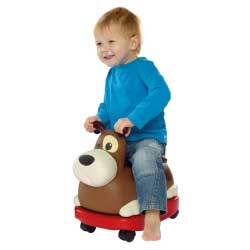 Rock 'n' Rolla Spotty Dog 2-in-1 Rocker and Ride On Toy from Diggin Active
