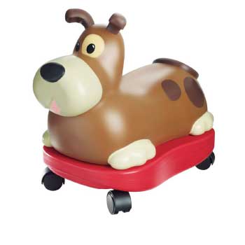 Rock 'n' Rolla Spotty Dog 2-in-1 Rocker and Ride On Toy from Diggin Active