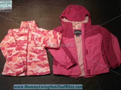 Eddie Bauer Kids Girls' 3-in-1 Snowfoil Jacket in Deep Pink