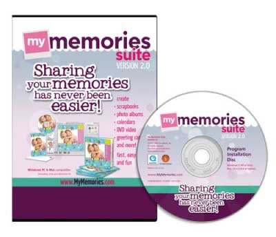 My Memories Version 2.0 Digital Scrapbooking Software