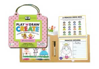 innovativeKids Princesses - green start Play, Draw, Create