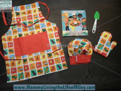 Handstand Kids Cookbook and Chef's Gear