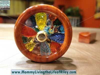 Kaleidoscopes To You N & J Padauk Double Wheel Kaleidoscope