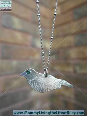 Luscious Metals Blackbird Necklace