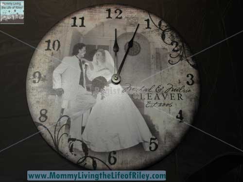 For All Time Clocks Personalized Design 12" Clock