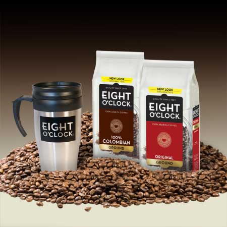 Eight O'Clock Coffee Gift Set