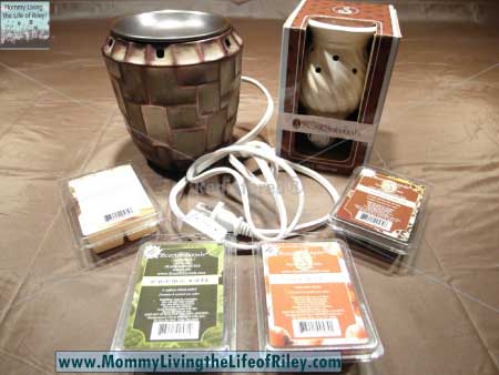 ScentSationals Metropolitan and Mini Warmer with Holiday Fragrance Cubes