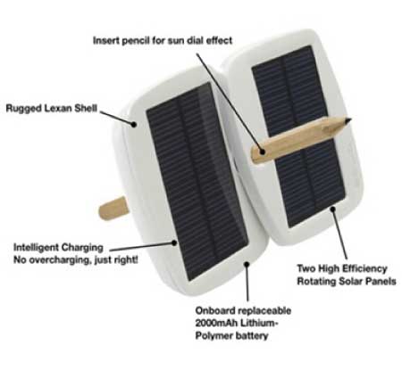 Solio Bolt Solar Charger from The Ultimate Green Store