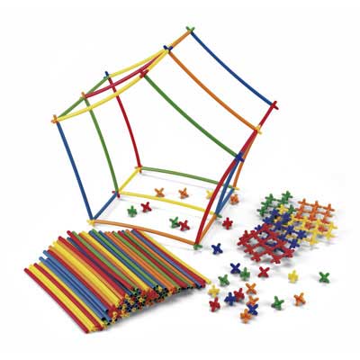 Roylco Straws and Connectors 400-piece set