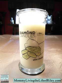 White Chocolate All Natural Soy Candle from Diamond Candles