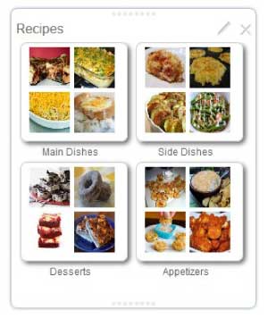 Clipix Recipes Multiboard