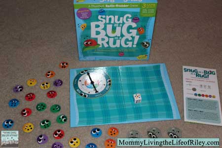 Peaceable Kingdom Snug as a Bug in a Rug Board Game