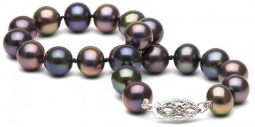 Pure Pearls Black Freshwater Pearl Bracelet