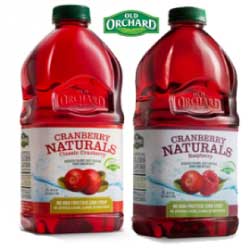 Old Orchard Cranberry Naturals Fruit Juice