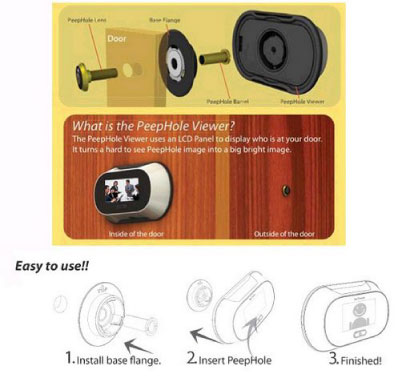 Brinno Digital PeepHole Viewer