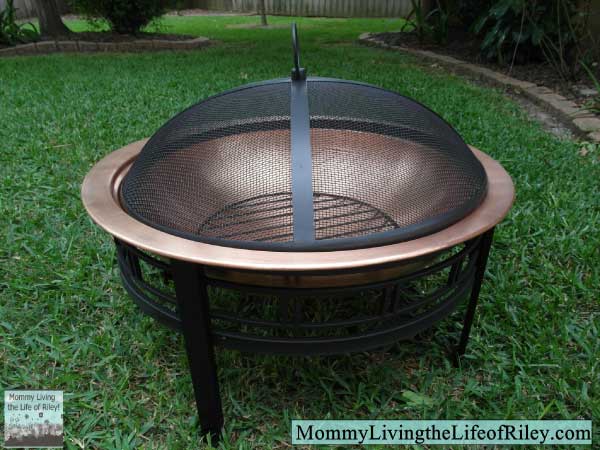 AvantGardenDecor.com CobraCo Copper Mission Fire Bowl