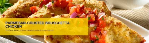 Hellmann's Parmesan Crusted Bruschetta Chicken