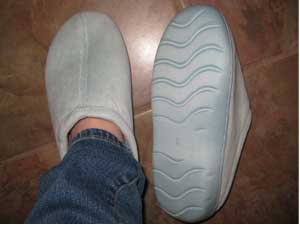 Nature's Sleep Closed Toe Terry Slippers with Memory Foam