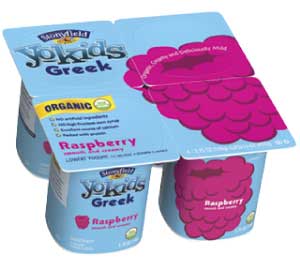 Stonyfield Organic YoKids Greek Raspberry Yogurt