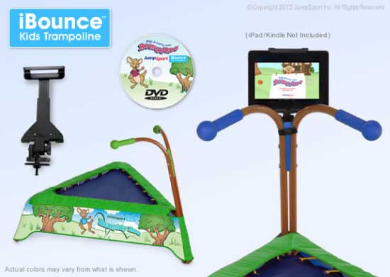 JumpSport iBounce Kid's Trampoline Bundle